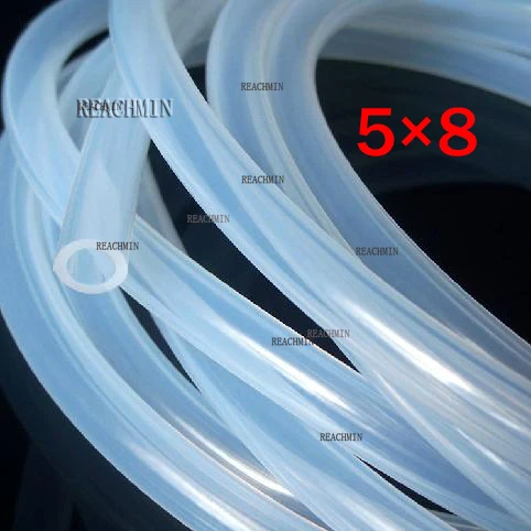 5mm ID 8mm OD 5x8mm clear Transparent Silicone Rubber Tube Hose Pipe food grade medical FDA silicon tubing
5mm ID 8mm OD 5x8mm clear Transparent Silicone Rubber Tube Hose Pipe food grade medical FDA silicon tubing