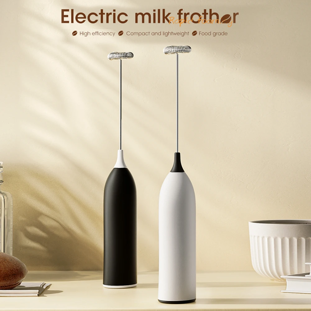 Electric Milk Frother Handheld Milk Foamer USB Rechargeable Whisk Blender Wireless Coffee Mixer Egg Beater Cooking Accessories
Electric Milk Frother Handheld Milk Foamer USB Rechargeable Whisk Blender Wireless Coffee Mixer Egg Beater Cooking Accessories