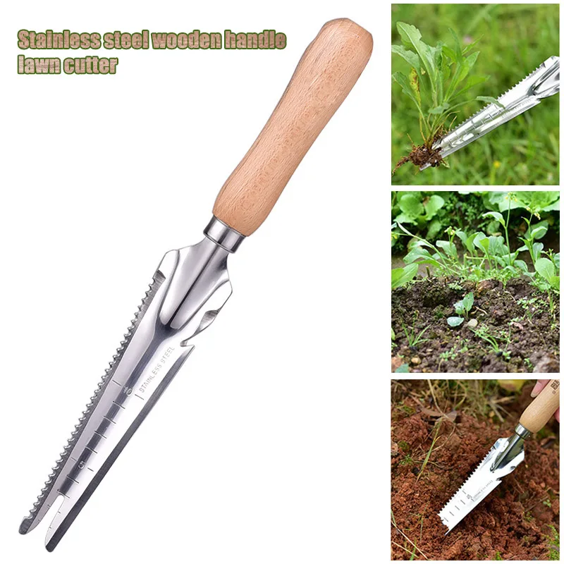 Garden Weeding Shovel Stainless Steel Hand Cutter Wooden Handle Digging Transplanting Removable Switched Detachable Durable Prac
Garden Weeding Shovel Stainless Steel Hand Cutter Wooden Handle Digging Transplanting Removable Switched Detachable Durable Prac