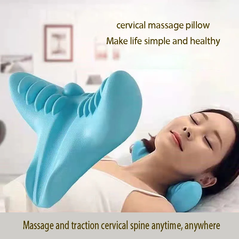 New Neck Massage Pillow Neck Shoulder Cervical Chiropractic Traction Device Massage Pillow for Pain Relief Body Neck Massager
New Neck Massage Pillow Neck Shoulder Cervical Chiropractic Traction Device Massage Pillow for Pain Relief Body Neck Massager