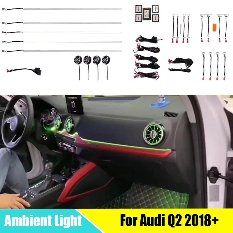 LED ambient light MMI control Interior Atmosphere Light door light original For Audi Q2 2018+
LED ambient light MMI control Interior Atmosphere Light door light original For Audi Q2 2018+