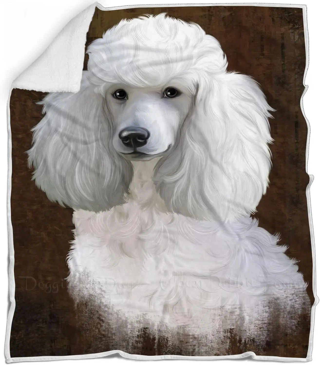 Rustic Poodle Dog Blanket - Multicolor Fluffy Warm Soft Fleece, Sherpa & Tasseled Woven Durable Blanket for Bed
Rustic Poodle Dog Blanket - Multicolor Fluffy Warm Soft Fleece, Sherpa & Tasseled Woven Durable Blanket for Bed