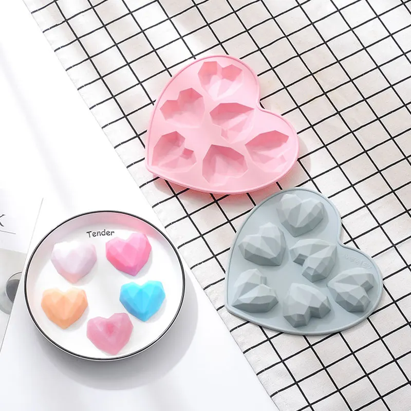 Three-dimensional Love Chocolate Silicone Mold DIY Handmade Soap Candy Cake Decoration Accessories Baking Tools Easy To Demould
Three-dimensional Love Chocolate Silicone Mold DIY Handmade Soap Candy Cake Decoration Accessories Baking Tools Easy To Demould