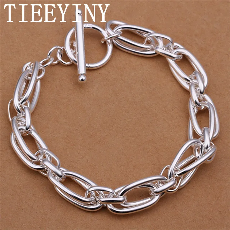 TIEEYINY Wholesale For Men Women Chain 925 Sterling Silver Bracelets Noble Wedding Gift Party Fashion Jewelry Christmas Gifts
TIEEYINY Wholesale For Men Women Chain 925 Sterling Silver Bracelets Noble Wedding Gift Party Fashion Jewelry Christmas Gifts