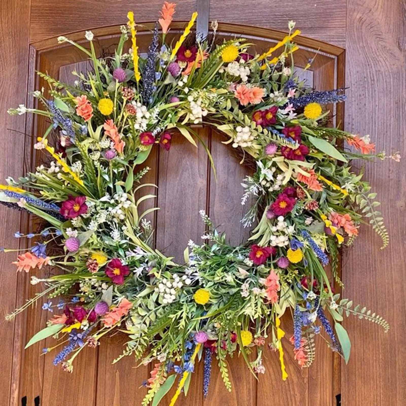 14in / 16in Spring Colorful Wreath Colorful Floral Wreaths Spring And Summer Wreath Green Leaves And Flowers Front Door
14in / 16in Spring Colorful Wreath Colorful Floral Wreaths Spring And Summer Wreath Green Leaves And Flowers Front Door