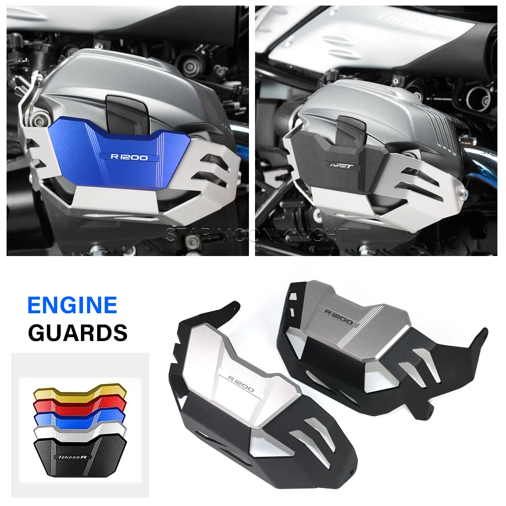 Motorcycle Engine Protector Cover For BMW R nineT Rnine T R9T R1200R R1200GS ADV R 1200 GS R1200 Aluminum Cylinder Head Guards
Motorcycle Engine Protector Cover For BMW R nineT Rnine T R9T R1200R R1200GS ADV R 1200 GS R1200 Aluminum Cylinder Head Guards