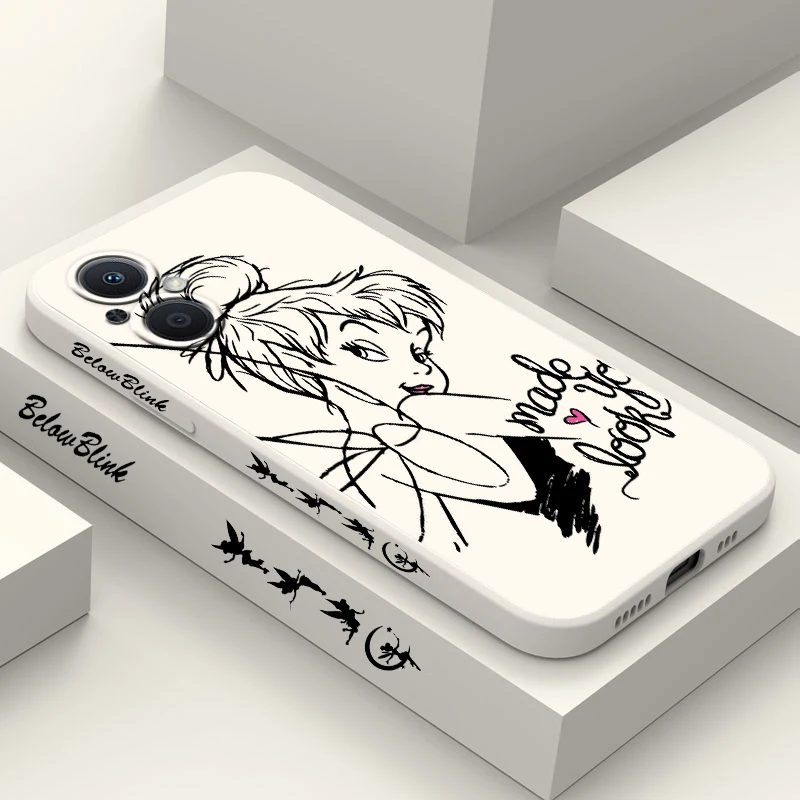 Disney Fairies Tinker Bell Phone Case For OPPO Find X5 X3 X2 Lite Pro Neo A5 A53 A94 4G 5G Liquid Left Rope Soft Cover
Disney Fairies Tinker Bell Phone Case For OPPO Find X5 X3 X2 Lite Pro Neo A5 A53 A94 4G 5G Liquid Left Rope Soft Cover