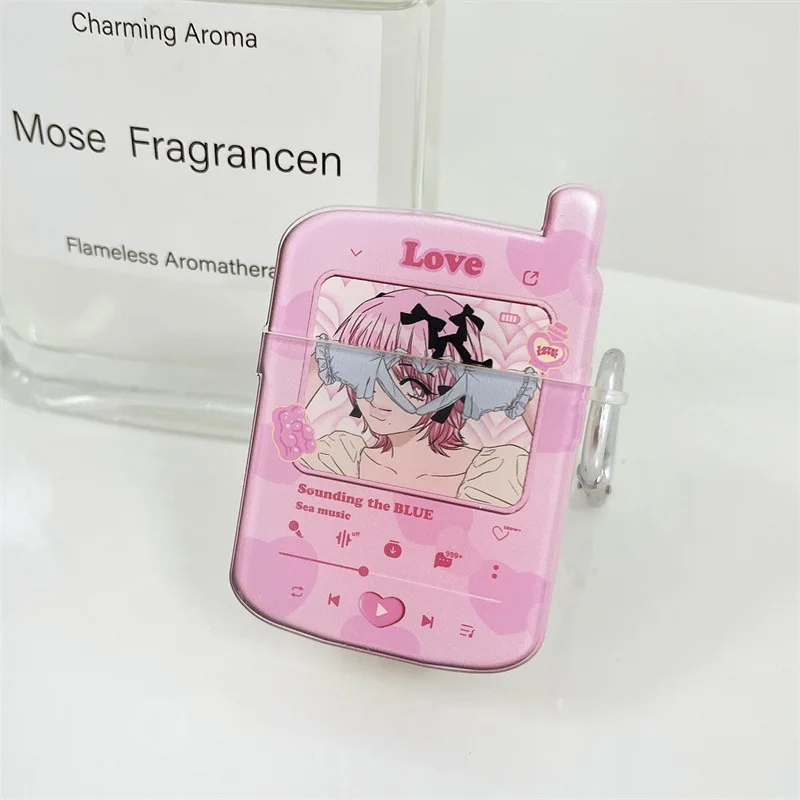 Mini Phone Anime Girl Love Case for Apple AirPods 1 2 3 Pro Cases Cover IPhone Bluetooth Earbuds Earphone Air Pod Pods Case
Mini Phone Anime Girl Love Case for Apple AirPods 1 2 3 Pro Cases Cover IPhone Bluetooth Earbuds Earphone Air Pod Pods Case
