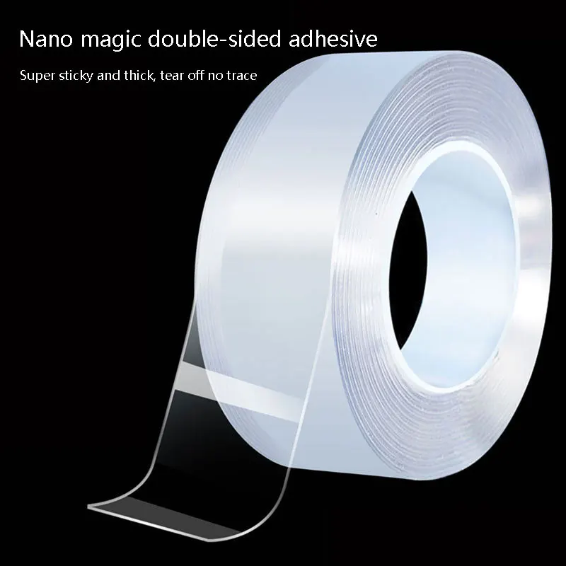 Nano Double-sided Tape High Viscosity Strong Hook Stickers Acrylic Double-sided Tape Strong Magic Glue Waterproof Nano-adhesive
Nano Double-sided Tape High Viscosity Strong Hook Stickers Acrylic Double-sided Tape Strong Magic Glue Waterproof Nano-adhesive