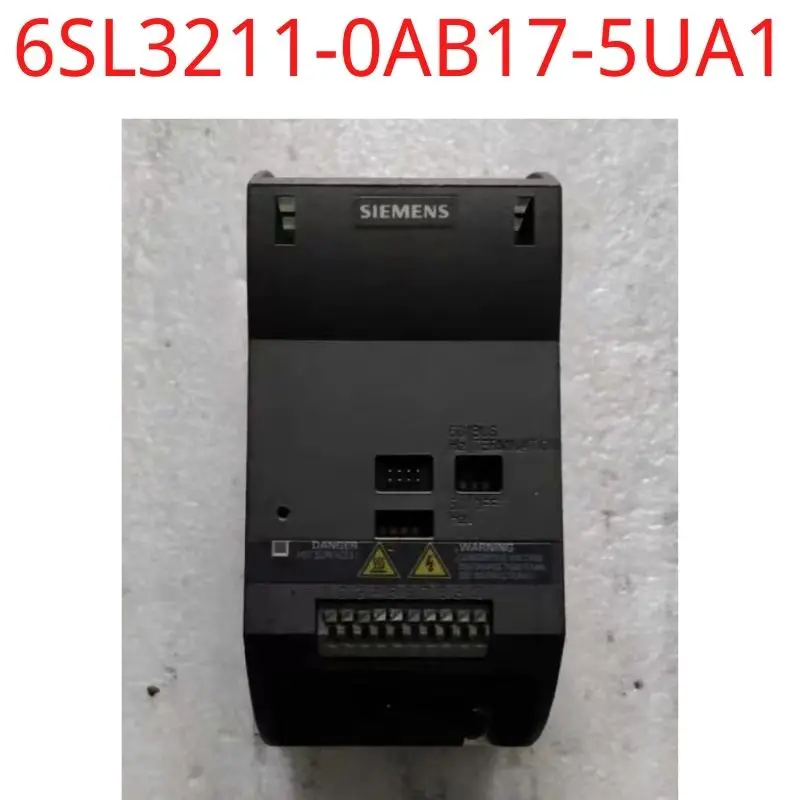 used test ok real 6SL3211-0AB17-5UA1 SINAMICS G110-CPM110 AC Drive, unfiltered 200-240 V 1 AC+10/-10% 47-63 Hz analog in
used test ok real 6SL3211-0AB17-5UA1 SINAMICS G110-CPM110 AC Drive, unfiltered 200-240 V 1 AC+10/-10% 47-63 Hz analog in