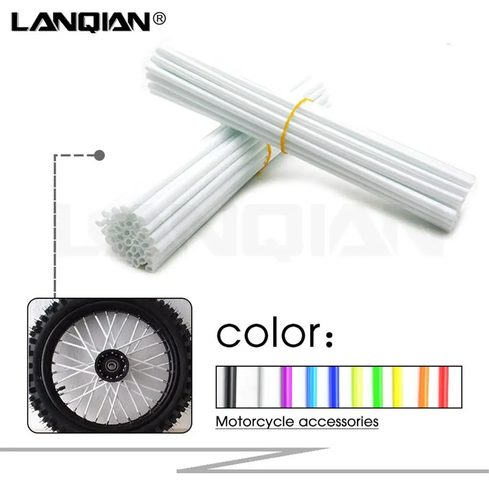 72PCS Universal Moto Dirt Bike Enduro off Road Wheel RIM Spoke Shrouds SKins covers For DR DRZ RM RMX RMZ 85 125 250 400 450
72PCS Universal Moto Dirt Bike Enduro off Road Wheel RIM Spoke Shrouds SKins covers For DR DRZ RM RMX RMZ 85 125 250 400 450