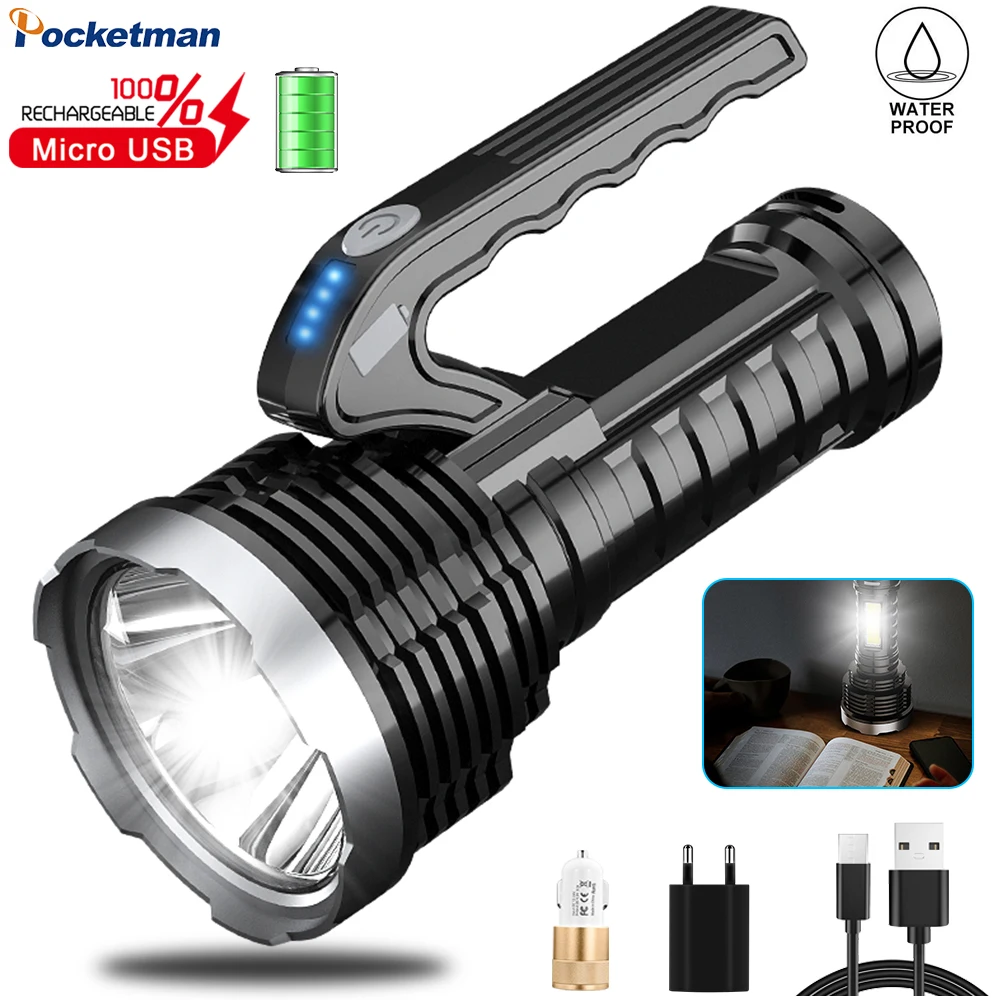 Portable 4 Modes Work Handheld USB rechargeable strong light flashlight with COB soft light side light outdoor Search flashlight
Portable 4 Modes Work Handheld USB rechargeable strong light flashlight with COB soft light side light outdoor Search flashlight