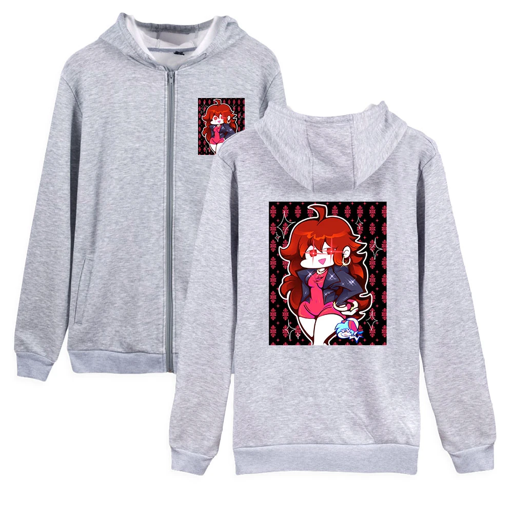 Game Friday Night Funkin Sweatshirt Unisex Zipper Hoodie Women Men's Tracksuit Harajuku Streetwear Video Girls 100-4XL Oversized
Game Friday Night Funkin Sweatshirt Unisex Zipper Hoodie Women Men's Tracksuit Harajuku Streetwear Video Girls 100-4XL Oversized