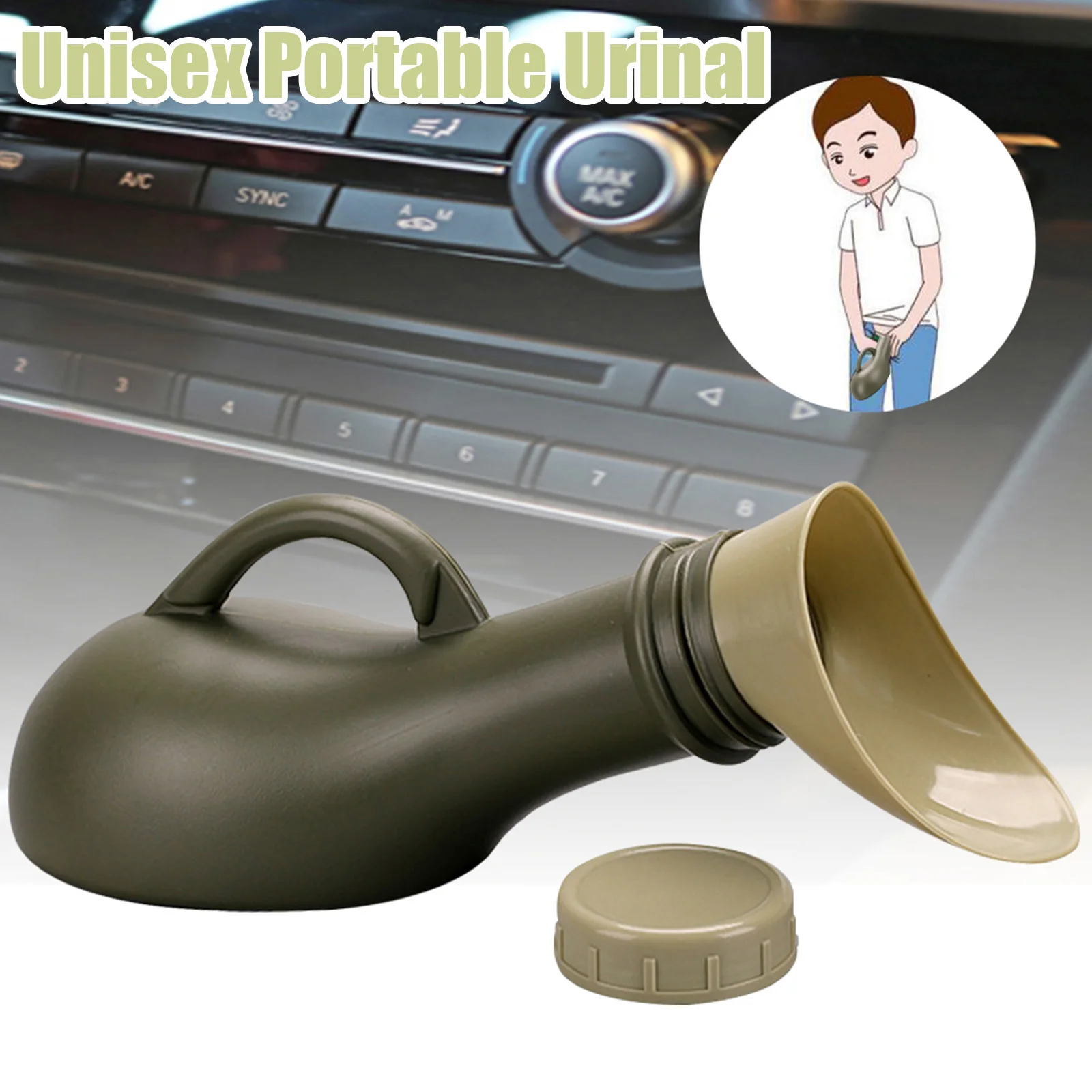 1000ml Portable Urinal Bottle Women Men Children Camping Travel Unisex Urine Pee Storage Tool Toilet Aid Bottle Outdoor Supllies
1000ml Portable Urinal Bottle Women Men Children Camping Travel Unisex Urine Pee Storage Tool Toilet Aid Bottle Outdoor Supllies