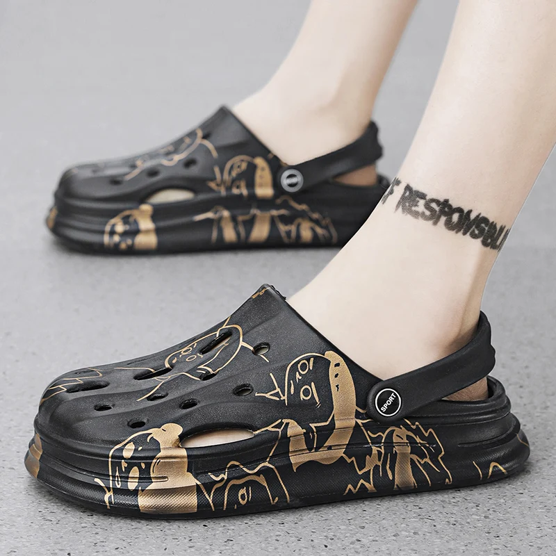 Men Clogs Sandals Neutral Summer Outdoor Slippers Beach Aqua Shoes Women Slip on Flip Flops Garden Sandals Casual Slides
Men Clogs Sandals Neutral Summer Outdoor Slippers Beach Aqua Shoes Women Slip on Flip Flops Garden Sandals Casual Slides
