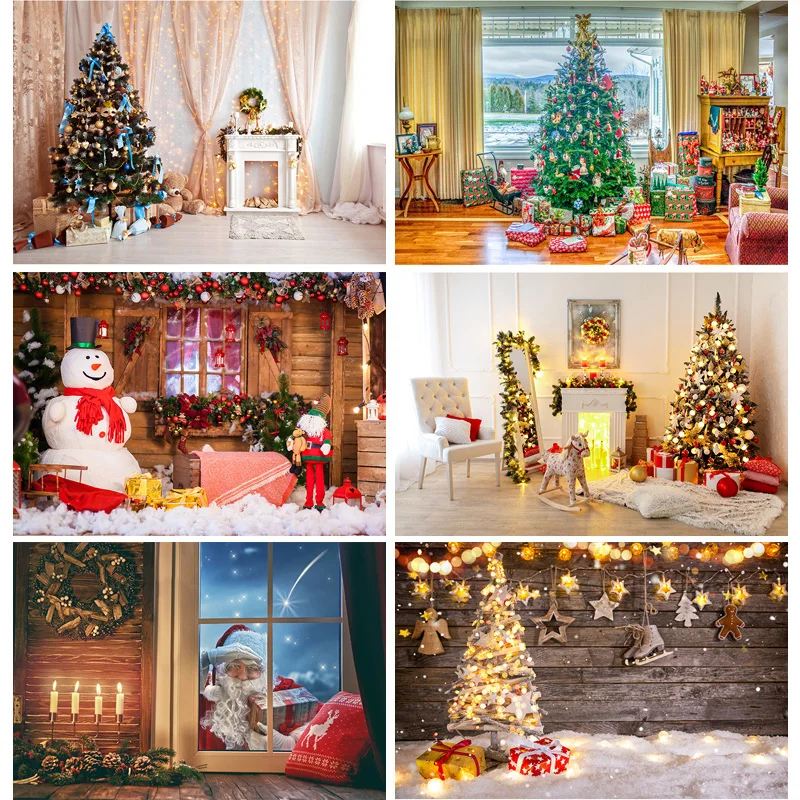 SHUOZHIKE Christmas Photography Background Indoor Christmas Tree Baby Portrait Backdrops For Photo Studio Props STL-03
SHUOZHIKE Christmas Photography Background Indoor Christmas Tree Baby Portrait Backdrops For Photo Studio Props STL-03