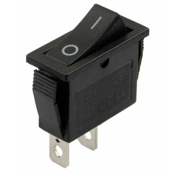 On-Off Rocker Switch 2 Position SPST For Treadmill 240Vac Car Dash Boat 12V 16A 250VAC KCD3-101/2P Power Switches For Cars
On-Off Rocker Switch 2 Position SPST For Treadmill 240Vac Car Dash Boat 12V 16A 250VAC KCD3-101/2P Power Switches For Cars