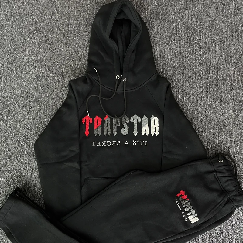 Street wear high quality embroidery men's Hoodie Trapstar shooter Hoodie Tracksuit London jogging pants men's clothing
Street wear high quality embroidery men's Hoodie Trapstar shooter Hoodie Tracksuit London jogging pants men's clothing