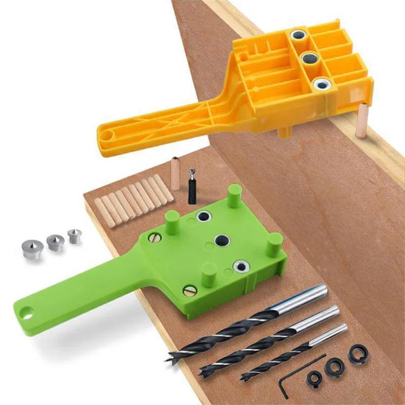 Woodworking Dowelling Jig Punching Hole Locator Vertical Pocket 6/8/10mm ABS Plastic Drill Puncher
Woodworking Dowelling Jig Punching Hole Locator Vertical Pocket 6/8/10mm ABS Plastic Drill Puncher