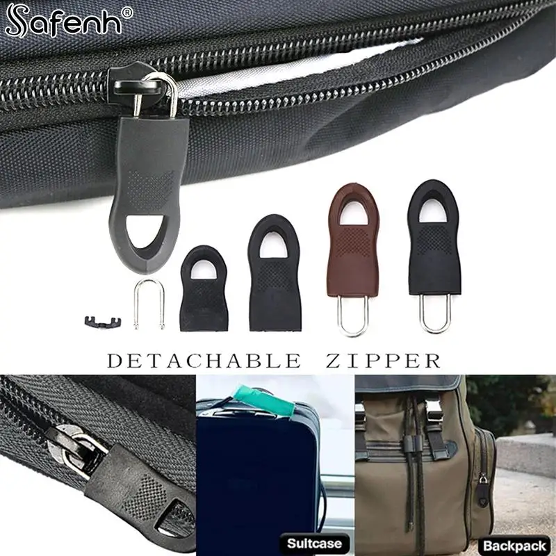 5pcs Replacement Zipper Head Tool-free Removable Zipper Puller for Luggage Schoolbag End Fit Rope Tag Clothing Zip Fixer Broken
5pcs Replacement Zipper Head Tool-free Removable Zipper Puller for Luggage Schoolbag End Fit Rope Tag Clothing Zip Fixer Broken