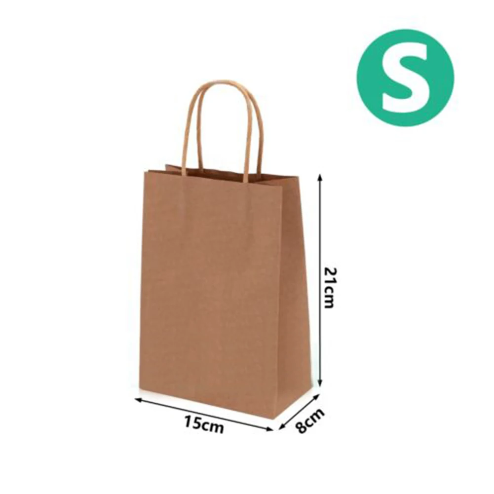 Kraft Paper Bags Gift Packaging Bags With Handles Party Birthday Food Paper Kraft Seal Gift Packing Treat Bag Wedding Home Decor
Kraft Paper Bags Gift Packaging Bags With Handles Party Birthday Food Paper Kraft Seal Gift Packing Treat Bag Wedding Home Decor