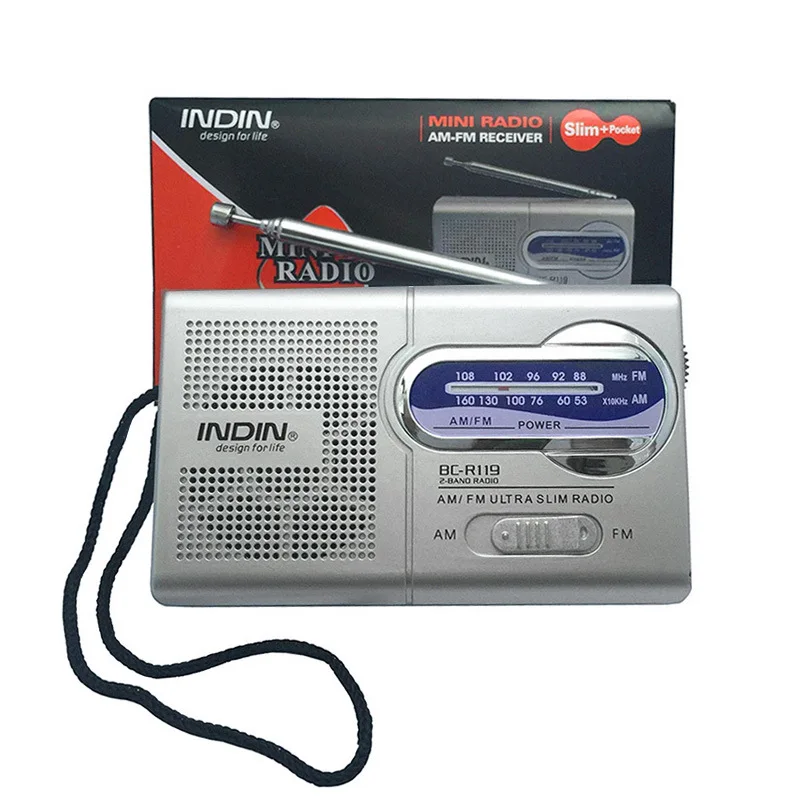 Old Fashion Radio Multi-function Mini Pocket BC-R119 Radio Speaker Receiver Telescopic Antenna radio receiver support AM/FM
Old Fashion Radio Multi-function Mini Pocket BC-R119 Radio Speaker Receiver Telescopic Antenna radio receiver support AM/FM