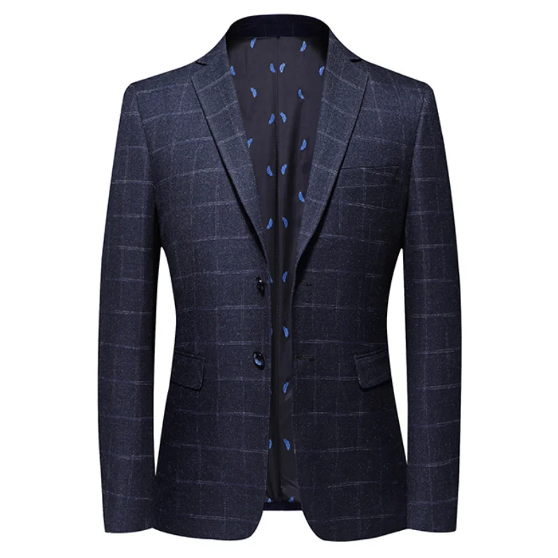 Britis's Style Vintae Plaid Blazer Men Casual Slim Fit Suit Jacket Sinle Button Business Social Blazer Plus Size 3XL ombre
Britis's Style Vintae Plaid Blazer Men Casual Slim Fit Suit Jacket Sinle Button Business Social Blazer Plus Size 3XL ombre