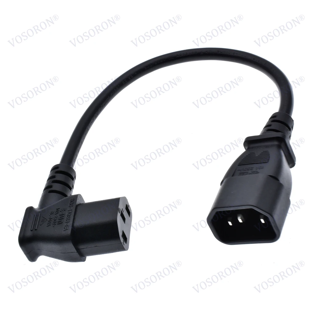 30 см под прямым или левым углом IEC 320 C13–C14, удлинительный кабель адаптера питания «папа-мама» для ЖК-телевизора со светодиодной подсветкой
30 см под прямым или левым углом IEC 320 C13–C14, удлинительный кабель адаптера питания «папа-мама» для ЖК-телевизора со светодиодной подсветкой