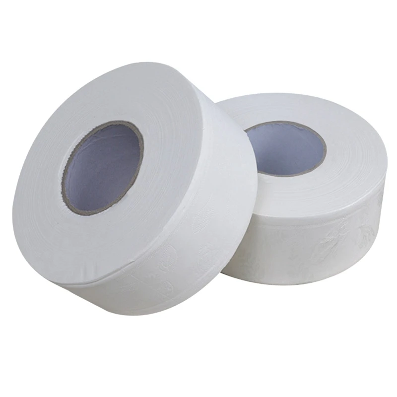 Thick Jumbo Roll Bathroom Tissue 4-Ply White 2 Rolls Toilet Paper Roll Household
Thick Jumbo Roll Bathroom Tissue 4-Ply White 2 Rolls Toilet Paper Roll Household