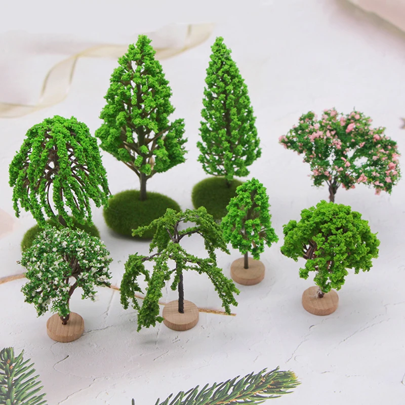 1PCS Dollhouse Miniatures Micro Landscape Mini Tree Model For Doll House Fairy Garden Decorations Kids Toys DIY
1PCS Dollhouse Miniatures Micro Landscape Mini Tree Model For Doll House Fairy Garden Decorations Kids Toys DIY