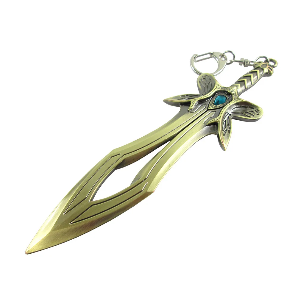 Butterfly Sword Weapon Figure Keyring Keychain Accessory Cosplay Toy Metal Key Chain Hot Moba Game Jewelry Key Ring
Butterfly Sword Weapon Figure Keyring Keychain Accessory Cosplay Toy Metal Key Chain Hot Moba Game Jewelry Key Ring