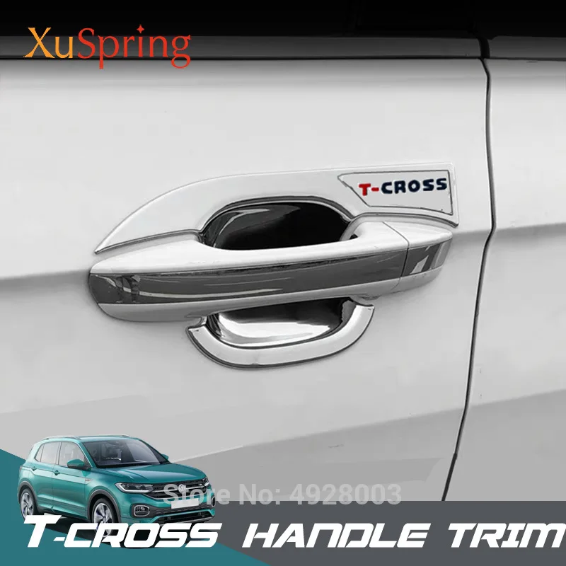 Car Exterior Door Handles Bowl Cover Garnish Sticker Protective Trim Strips Styling for Volkswagen T-cross 2019 2020 2021 2022
Car Exterior Door Handles Bowl Cover Garnish Sticker Protective Trim Strips Styling for Volkswagen T-cross 2019 2020 2021 2022
