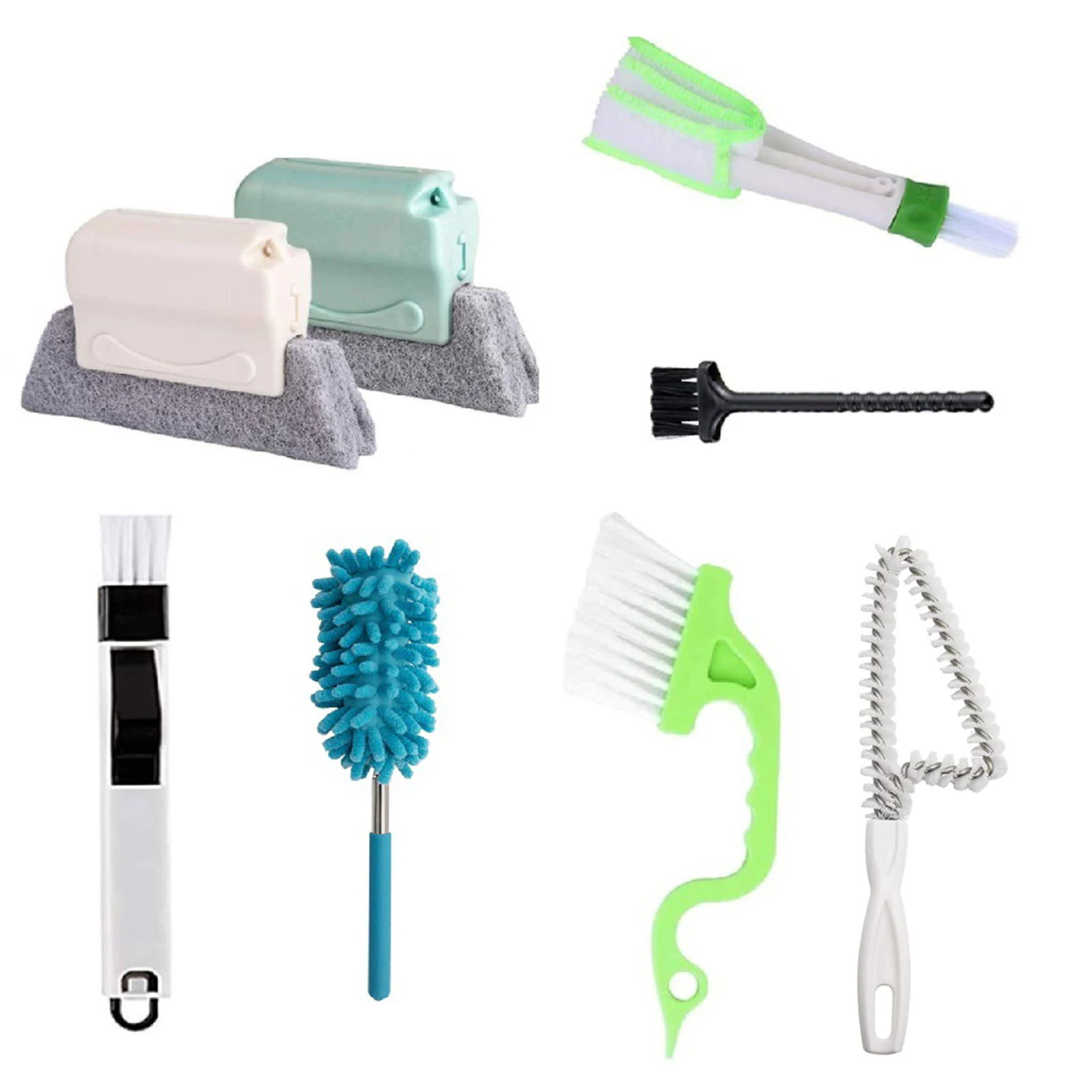8Pcs Hand-held Groove Gap Cleaning Tools Door Window Track Cleaning Tools Groove Corner Crevice Cleaning Brushes
8Pcs Hand-held Groove Gap Cleaning Tools Door Window Track Cleaning Tools Groove Corner Crevice Cleaning Brushes