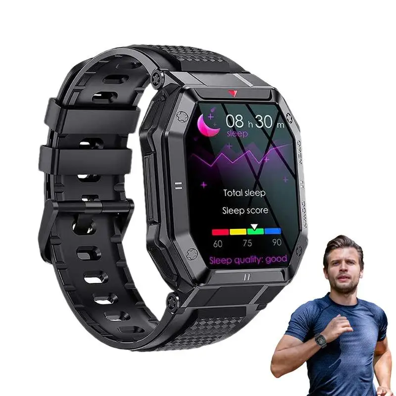 Fitness Watch Waterproof 1.85-inch Fitness Tracker For Men Smart Watch Smartwatches With Heart Rate Monitor Blood Pressure Blood
Fitness Watch Waterproof 1.85-inch Fitness Tracker For Men Smart Watch Smartwatches With Heart Rate Monitor Blood Pressure Blood