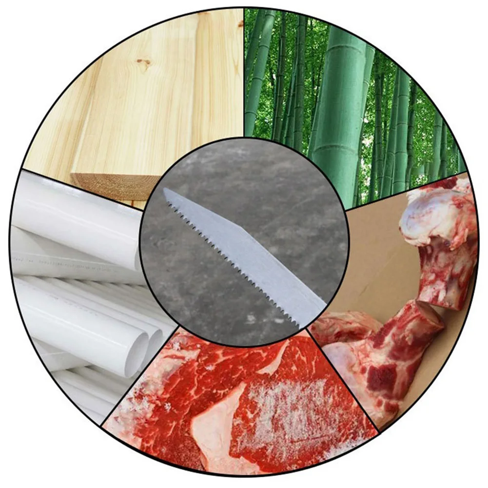 240mm BIM Saw Blade 220mm Tooth Reciprocating Saw Blade For Cutting Wood Bamboo Bone Plastic Bone Hand Tools Cutting Tools
240mm BIM Saw Blade 220mm Tooth Reciprocating Saw Blade For Cutting Wood Bamboo Bone Plastic Bone Hand Tools Cutting Tools
