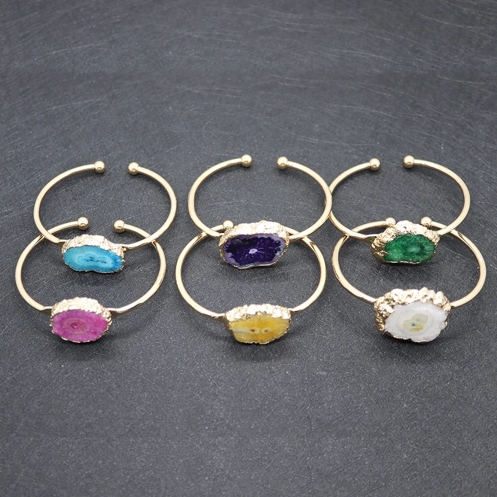 Natural Stone Crystal Onyx Irregular Open Bracelet 18-35mm Charm DIY Necklace Earrings Fashion Jewelry Boutique Accessories
Natural Stone Crystal Onyx Irregular Open Bracelet 18-35mm Charm DIY Necklace Earrings Fashion Jewelry Boutique Accessories