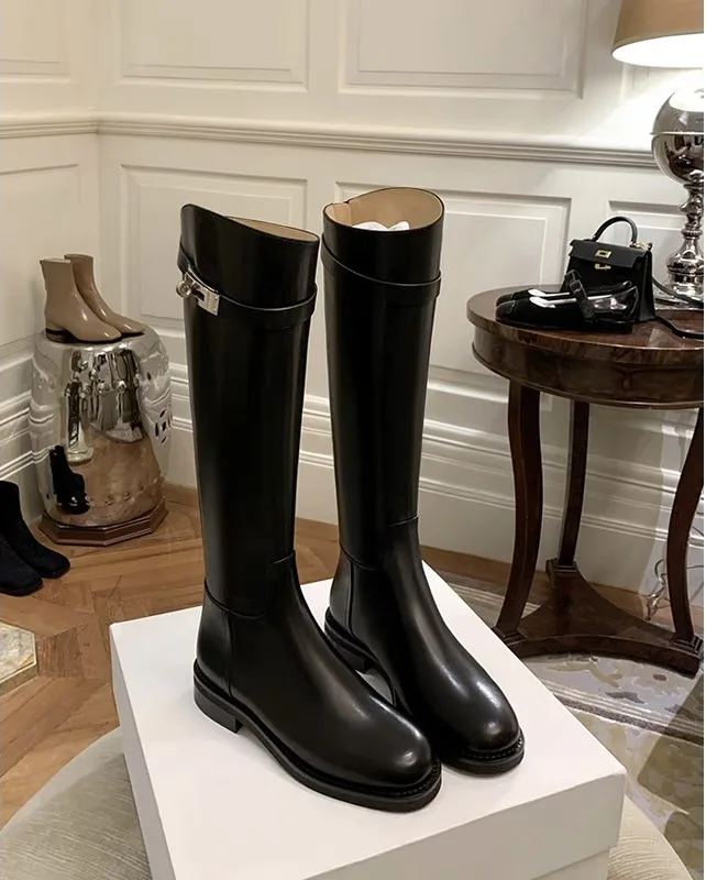 Dropshipping Leather Custom Metal Belt Buckle Western Boots Zipper Thick Heel Tall Knight Boots Sexy Ladies Boots Sneakers
Dropshipping Leather Custom Metal Belt Buckle Western Boots Zipper Thick Heel Tall Knight Boots Sexy Ladies Boots Sneakers
