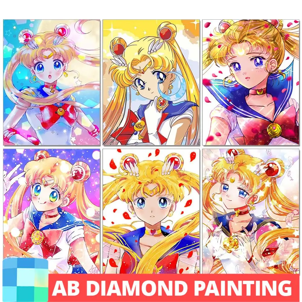 5D DIY AB Drill Diamond Painting Cartoon Girl Full Round/Square Diamond Embroidery Mosaic Home Decor Mural Cross Stitch Gift
5D DIY AB Drill Diamond Painting Cartoon Girl Full Round/Square Diamond Embroidery Mosaic Home Decor Mural Cross Stitch Gift