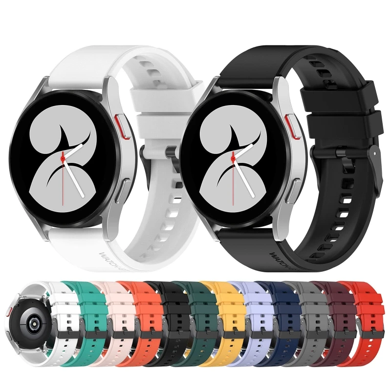 Силиконовый ремешок совместимый с GalaxyWatch 5/5pro, сменный водонепроницаемый ремешок для смарт-часов с защитой от пота K1KF
Силиконовый ремешок совместимый с GalaxyWatch 5/5pro, сменный водонепроницаемый ремешок для смарт-часов с защитой от пота K1KF