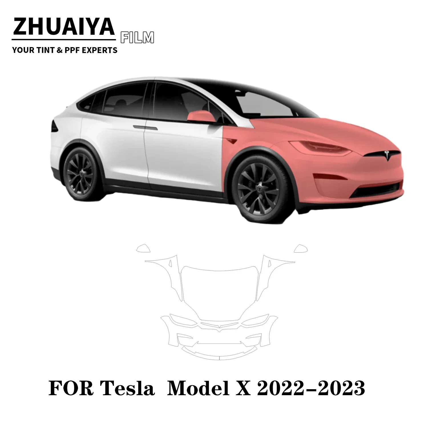 Защитная пленка для автомобильного кузова Tesla Model X Full Front End PPF 8mil 2022 2023 2024
Защитная пленка для автомобильного кузова Tesla Model X Full Front End PPF 8mil 2022 2023 2024
