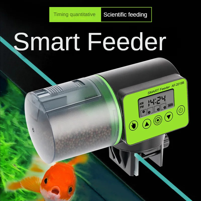 Automatic Fish Feeder, Aquarium Tank Timer Auto Feeder with 2 Food Dispensers for Aquarium or Fish Tank
Automatic Fish Feeder, Aquarium Tank Timer Auto Feeder with 2 Food Dispensers for Aquarium or Fish Tank