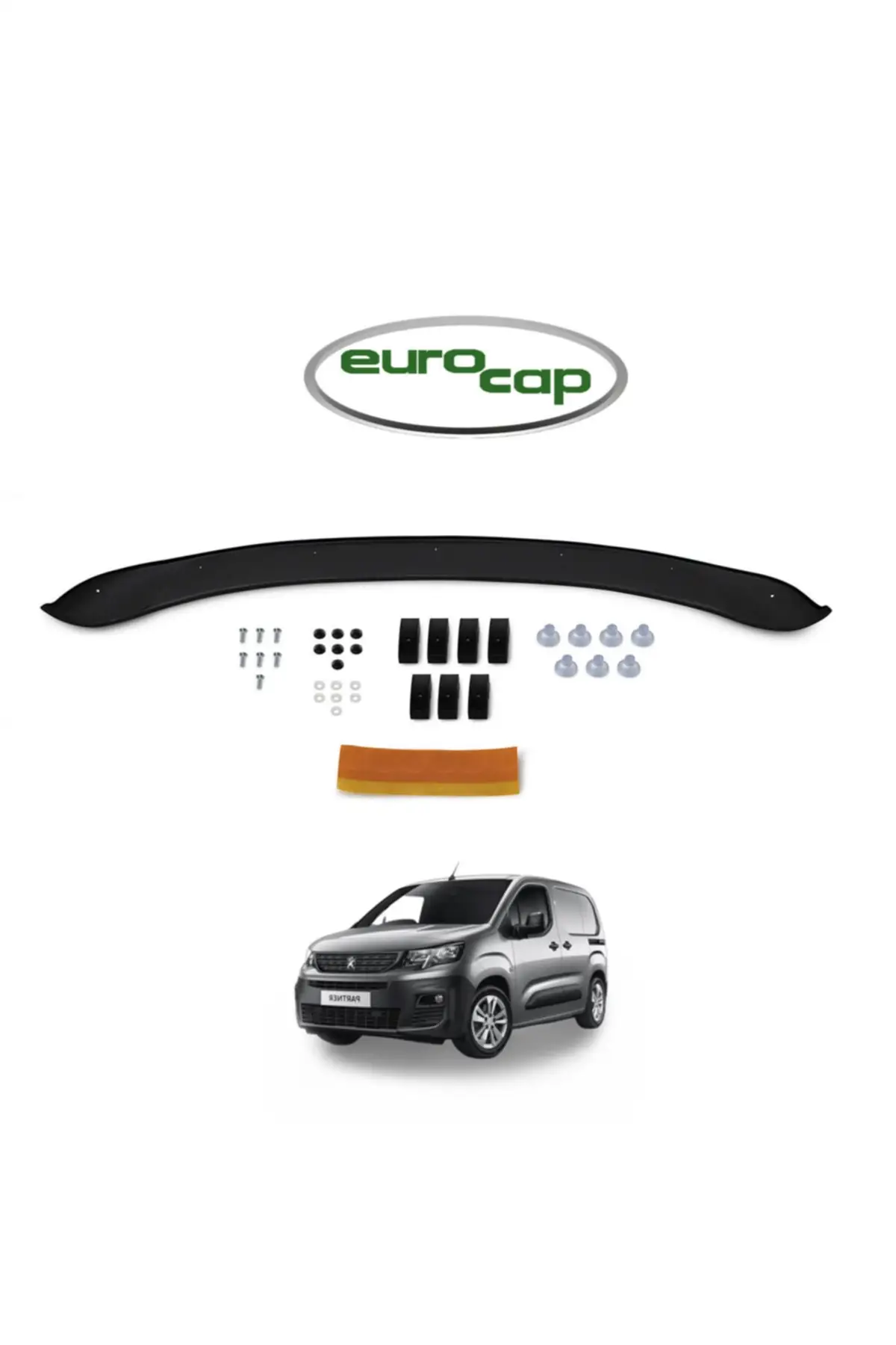 Peugeot Partner Front Hood Protection Spoiler 3mm Acrylic (ABS) Gloss Black Deflector 2019-
Peugeot Partner Front Hood Protection Spoiler 3mm Acrylic (ABS) Gloss Black Deflector 2019-