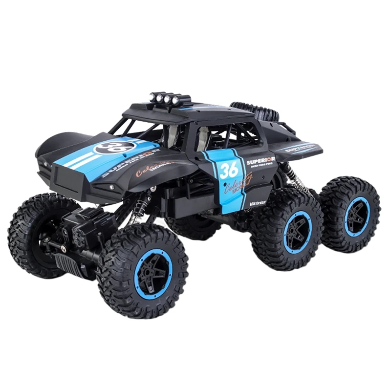 1:10 Q101 Rc Car Six-Wheel Drive Climbing Remote Control Wireless Bigfoot Outdoor Vehicle Toy for Children
1:10 Q101 Rc Car Six-Wheel Drive Climbing Remote Control Wireless Bigfoot Outdoor Vehicle Toy for Children