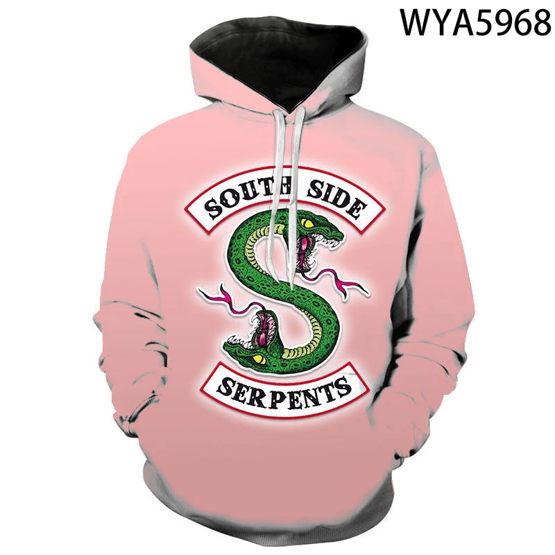 2022 New Fashion Streetwear Men Women Children Casual Sweatshirts Riverdale 3D Printed Boy Girl Kids Hoodies Pullover Cool Tops
2022 New Fashion Streetwear Men Women Children Casual Sweatshirts Riverdale 3D Printed Boy Girl Kids Hoodies Pullover Cool Tops