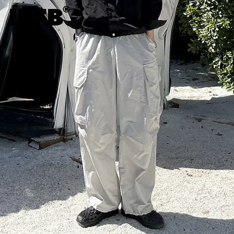 IEFB Men's Pants Spring Autumn Korean Fashion Loose Trend Multipocket Straight Leg Casual Trousers 2023 Male Trousers 9A7030 
IEFB Men's Pants Spring Autumn Korean Fashion Loose Trend Multipocket Straight Leg Casual Trousers 2023 Male Trousers 9A7030