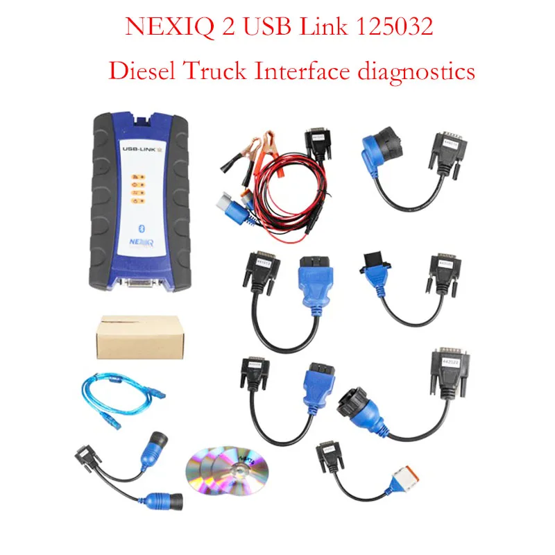 NEX N2 USB Link2 125032 Heavy Duty Truck Scanner Diagnostic Tool for Diesel Truck Interface Diagnostics with Software Bluetooth
NEX N2 USB Link2 125032 Heavy Duty Truck Scanner Diagnostic Tool for Diesel Truck Interface Diagnostics with Software Bluetooth
