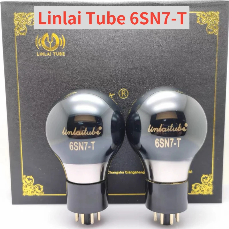 

Linlai Tube 6SN7-T Replaces 6SN7/6H8C/6N8P/CV181/5692 Original Factory Precision Matching for Hifi Amplifier Tube Amplifier