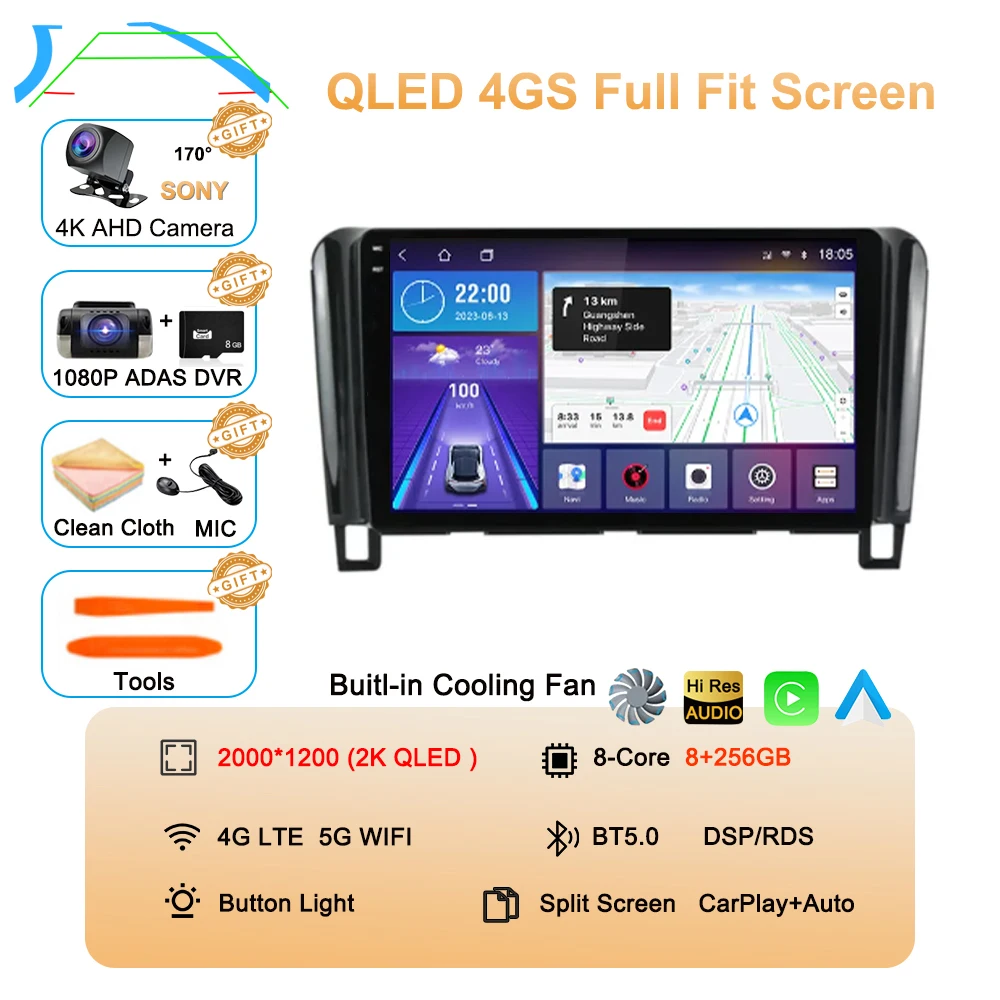 Автомагнитола Android 16 Carplay для Nissan Serena 4 C26 2010-2016, мультимедийный видеоплеер, навигация GPS, стерео аудио, без 2DIN
Автомагнитола Android 16 Carplay для Nissan Serena 4 C26 2010-2016, мультимедийный видеоплеер, навигация GPS, стерео аудио, без 2DIN