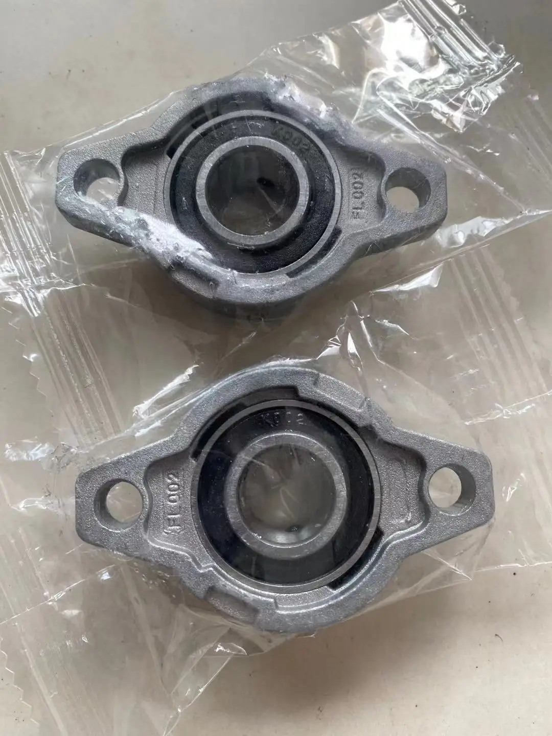 

4PCS KFL005 Pillow Block Bearings Shaft Bore 8 15 20mm KFL08 KFL002 KFL004 KFL006 8/15/20/25mm Zinc Alloy Diameter Bore Flange