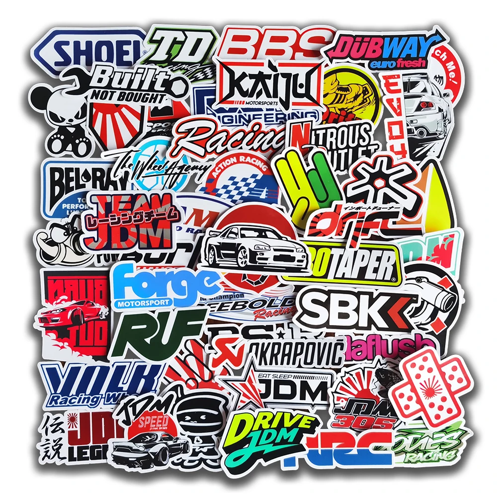 10/50/100pcs Cool Car Styling JDM Modification Stickers for Bumper Bicycle Helmet Motorcycle Mixed Vinyl Decals Sticker Bomb 
10/50/100pcs Cool Car Styling JDM Modification Stickers for Bumper Bicycle Helmet Motorcycle Mixed Vinyl Decals Sticker Bomb